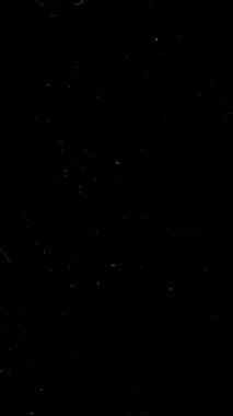 Toz Parçacıkları ve Tırmık Dikey Etkisi ile Sinematik Örtüşüm. Yüksek kalite 4k görüntü