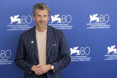 Patrick Dempsey 31 Ağustos 2023 'te Venedik, İtalya' da düzenlenen 80. Venedik Uluslararası Film Festivali 'nde 