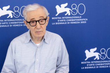 Venedik, İtalya - Eylül 04: Yönetmen Woody Allen, Venedik Uluslararası Film Festivali 'nin 80. yılındaki 