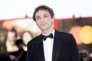 Venedik, İtalya - 7 Eylül 2023 'te Venedik, İtalya' da düzenlenen 80. Venedik Film Festivali 'nde aktör Franz Rogowski' Lubo 'nun fotoğraf çağrısına katıldı..