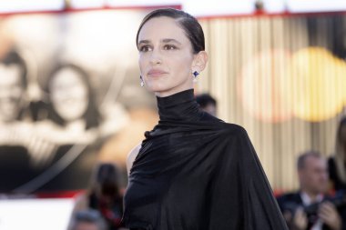 Venedik, İtalya - 7 Eylül 2023 'te Venedik, İtalya' da düzenlenen 80. Venedik Film Festivali 'nde aktör Valentina Belle Lubo' nun fotoğraf çağrısına katıldı..