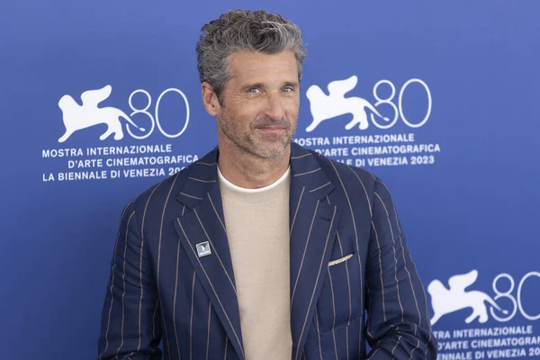 Patrick Dempsey 31 Ağustos 2023 'te Venedik, İtalya' da düzenlenen 80. Venedik Uluslararası Film Festivali 'nde 