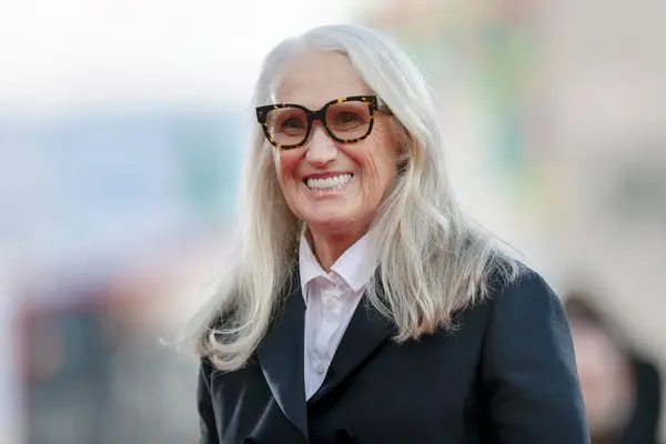 Venice Itália Agosto Diretora Jane Campion Participa Tapete Vermelho Abertura — Fotografia de Stock