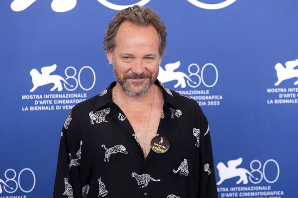 Venice Italy September Peter Sarsgaard Attends Photo Call Movie Memory Stock Picture