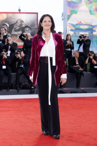Venice Italy August Laura Poitras Attends Opening Red Carpet 80Th Stock Picture