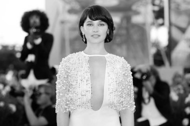 Venedik, İtalya - Eylül 04: Aktris Cailee Spaeny, Venedik Uluslararası Film Festivali 'nin 80. yılındaki 