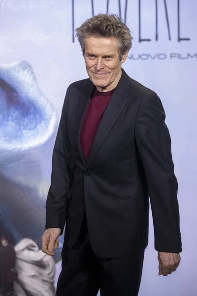 Milan Italy January Actor Willem Dafoe Attends Milan Premiere Poor Stock Image