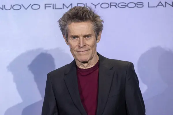 Milan Italy January Actor Willem Dafoe Attends Milan Premiere Poor Royalty Free Stock Photos