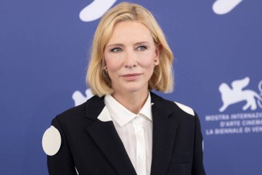 Cate Blanchett 29 Ağustos 2024 'te Venedik Uluslararası Film Festivali sırasında İtalya' nın Venedik kentinde düzenlenen 81.. 
