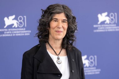 Debra Granik 28 Ağustos 2024 'te Venedik, İtalya' da düzenlenen 81. Venedik Uluslararası Film Festivali sırasında 