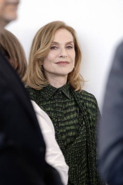 İsabelle Huppert 28 Ağustos 2024 'te Venedik Uluslararası Film Festivali sırasında Venedik, İtalya' da düzenlenen 81..