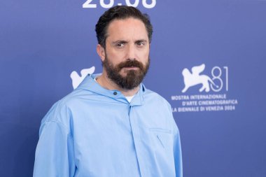 Pablo Larrain 29 Ağustos 2024 'te Venedik, İtalya' da düzenlenen 81. Uluslararası Film Festivali sırasında 