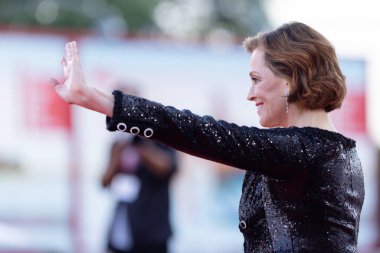 Sigourney Weaver 28 Ağustos 2024 'te Venedik Uluslararası Film Festivali' nin açılış töreni kırmızı halısına katıldı..
