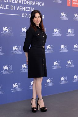 30 Ağustos 2024 'te Venedik, İtalya' da düzenlenen 81. Venedik Uluslararası Film Festivali sırasında Halina Reijn, 