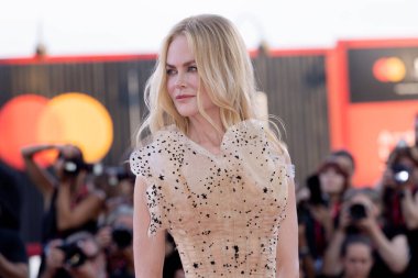 Nicole Kidman, 31 Ağustos 2024 'te Venedik Uluslararası Film Festivali sırasında İtalya' nın Venedik kentinde düzenlenen 