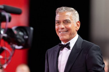 George Clooney 1 Eylül 2024 'te Venedik Uluslararası Film Festivali sırasında Venedik, İtalya' da 