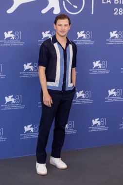 Tye Sheridan 31 Ağustos 2024 'te Venedik Uluslararası Film Festivali sırasında İtalya' nın Venedik kentinde düzenlenen 81.. 
