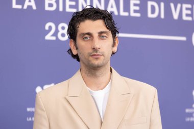 SEPTEMBER 04: Pietro Castellitto, Venedik Uluslararası Film Festivali 'nin 81. gününde İtalya' nın Venedik kentinde düzenlenen 
