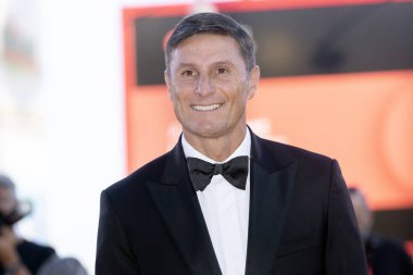 VENICE, ITALY - SEPTEMBER 06: Javier Zanetti, Venedik Uluslararası Film Festivali sırasında 