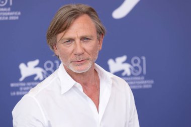 Daniel Craig, Venedik Uluslararası Film Festivali 'nin 81. sırasında 3 Eylül 2024' te İtalya 'nın Venedik kentinde gerçekleştirilen 