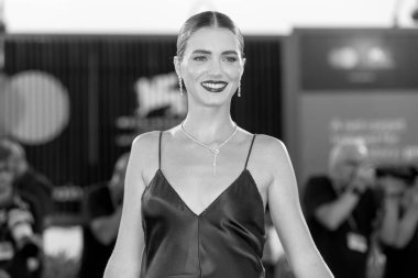 Giusy Buscemi 31 Ağustos 2024 'te Venedik Uluslararası Film Festivali sırasında İtalya' nın Venedik kentinde düzenlenen Kineo Ödülü kırmızı halısına katıldı.. 