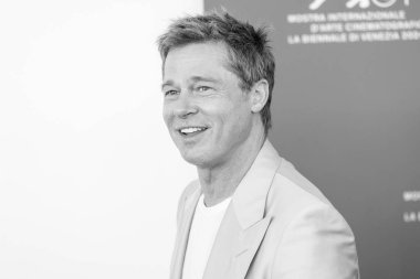 Brad Pitt, 31 Eylül 2024 'te Venedik Uluslararası Film Festivali sırasında İtalya' nın Venedik kentinde düzenlenen 