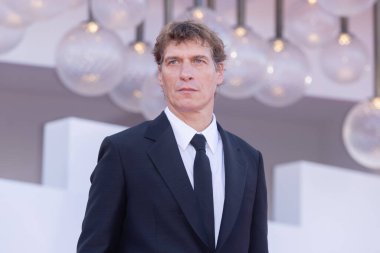 VENICE, ITALY - SEPTEMBER 06: Cedric Jimenez attends the 2025 Closing Ceremony red carpet during the 82nd Venice Film Festival on September 06, 2025 in Venice, Italy.