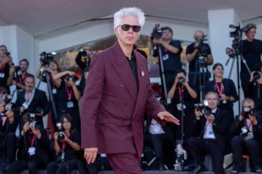 VENICE, ITALY - SEPTEMBER 06: Jim Jarmusch attends the 2025 Closing Ceremony red carpet during the 82nd Venice Film Festival on September 06, 2025 in Venice, Italy.
