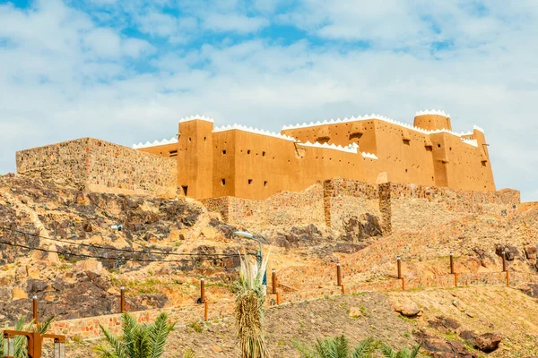 Арабийская Крепость Ариф Стоящая Холме Хайль Саудовская Аравия — стоковое фото