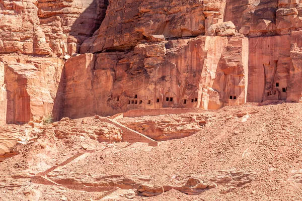 Tombes Antiques Dadan Capitale Royaume Lihyan Ula Arabie Saoudite — Photo