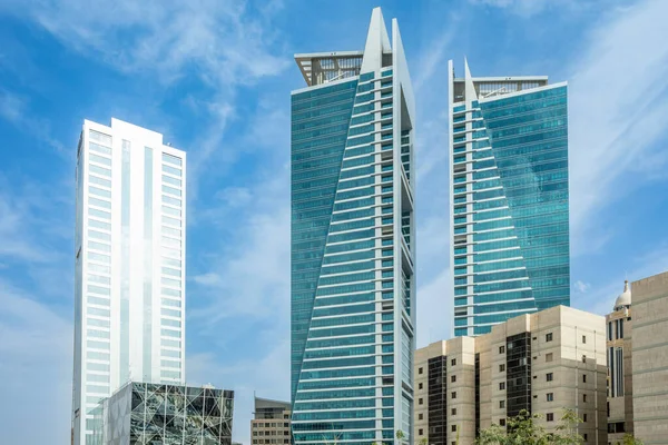 stock image Modern buildings in the city center of Riyadh, Saudi Arabia