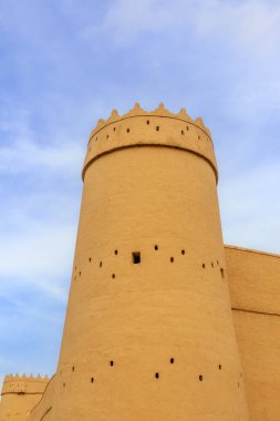 Masmak Kalesi Kulesi ve duvarları, Qasr al-Hukm bölgesi, El Riyad, Suudi Arabistan