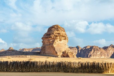 Al Ula, Suudi Arabistan yakınlarında çöl erozyonu oluşumları