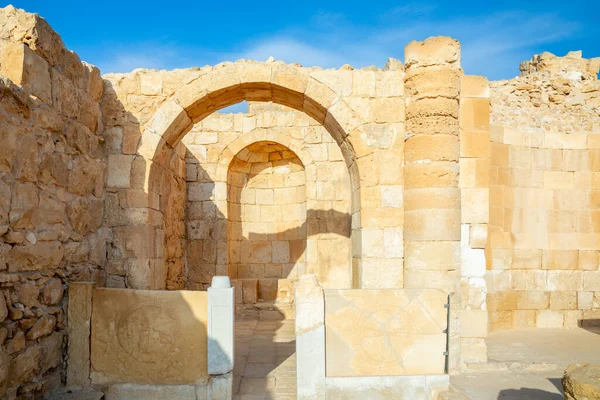 Kuzey Bizans Bazilika Tapınağı, Nabataean şehri Avdat, Negev Çölü, İsrail