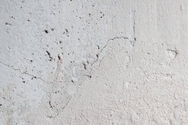 background for copy space. texture of concrete wall with cracks and scratches 