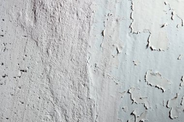 weathered texture of light concrete. wall with cracks and scratches, background for copy space 