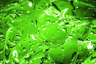 yeşil sıvı damla arkaplanı