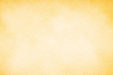 Parlak sarı kağıt arka plan. Kağıt parşömen dokusu. Kahve lekeleri yumuşak desenlidir..