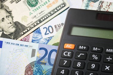 Finansal geçmiş. Ticaret para birimi dokusu.