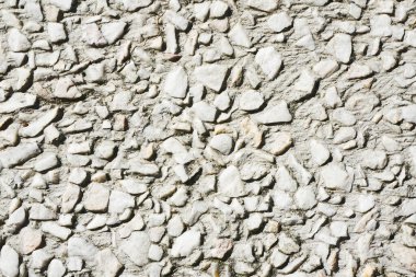 Stucco duvar dokusu. Beyaz beton zemin. Gri alçı duvar deseni. Grafik tasarımı için sorunlu ses arkaplanı