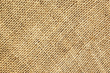 Doğal kahverengi keten kumaş arka plan. Fiber yapı dokusu. Vintage branda deseni.