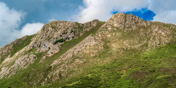 西班牙阿斯图里亚斯Sierra Cuera的受保护景观 — 图库照片