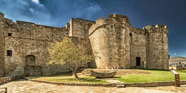 Castle-Palace of the Counts of Benavente, Castle of Puebla de Sanabria, 15th Century Spanish Cultural Property, Spanish Goods of Cultural Interest, Puebla de Sanabria, Zamora, Castile and Leon, Spain, Europe