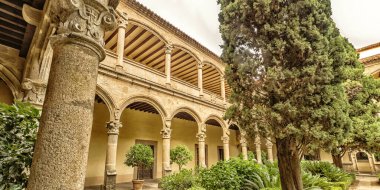 Monastery of Yuste, 15th Century Gothic-Renaissance Style, European Heritage Label, Spanish Goods of Cultural Interest, Cuacos de Yuste, Comarca de la Vera, Caceres, Extremadura, Spain, Europe