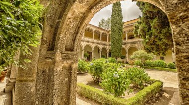 Monastery of Yuste, 15th Century Gothic-Renaissance Style, European Heritage Label, Spanish Goods of Cultural Interest, Cuacos de Yuste, Comarca de la Vera, Caceres, Extremadura, Spain, Europe