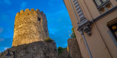 Tower of Llanes, 13th Century Medieval Tower, Spanish Property of Cultural Interest, Asturias Green Coast, Llanes, Asturias, Spain, Europe