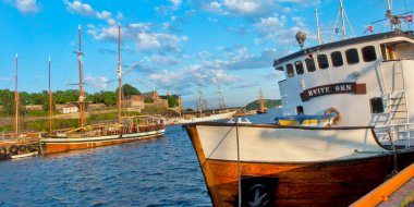 Boroysund ve Styrbjorn Tekneleri, Musseum Limanı, Oslo Limanı, Oslo Fjord, Oslo, Norveç, Avrupa