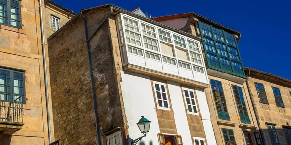 Typical Architecture, Santiago de Compostela, Pontevedra, Galicia, Spain, Europe
