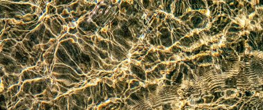 Deniz Işığı Yansımaları Renkli Soyut Arkaplan Tasarımı