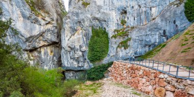 La Yecla Boğazı, Espacio Doğal de La Yecla y Sabinares del Arlanza, Korunan Doğal Alan, Burgos, Kastilya Leon, İspanya, Avrupa